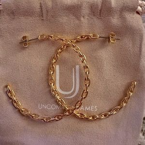 Uncommon James link hoops✨